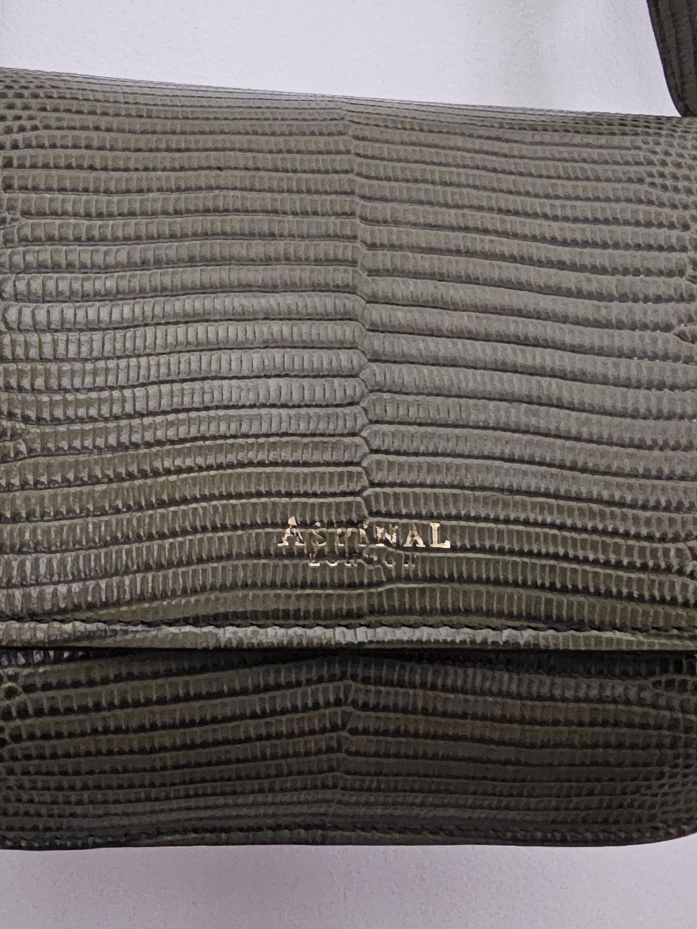Aspinal Of LONDON Crossbody Bag in Olive Green